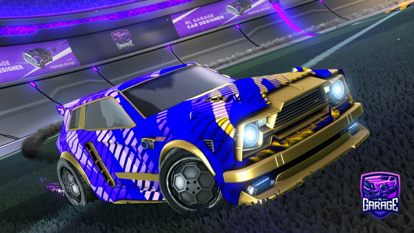 A Rocket League car design from not_tigasnoz02