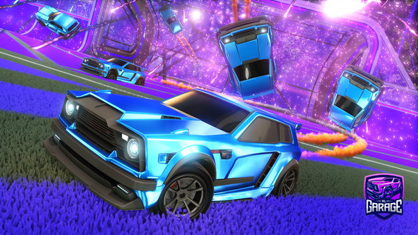 A Rocket League car design from cilioz