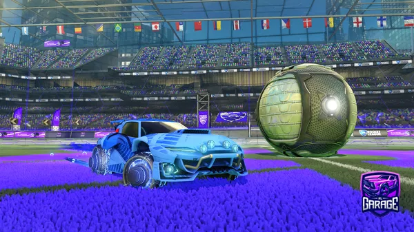 A Rocket League car design from Castrenza