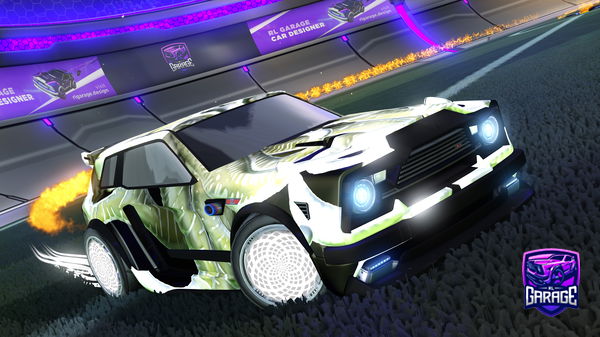 A Rocket League car design from VitalityEvan