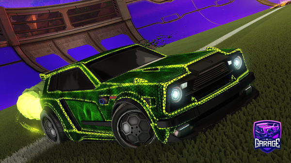A Rocket League car design from Verrkami