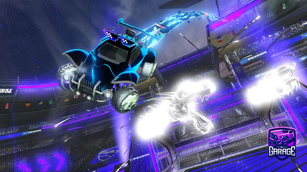 A Rocket League car design from d3m0ng0d1403