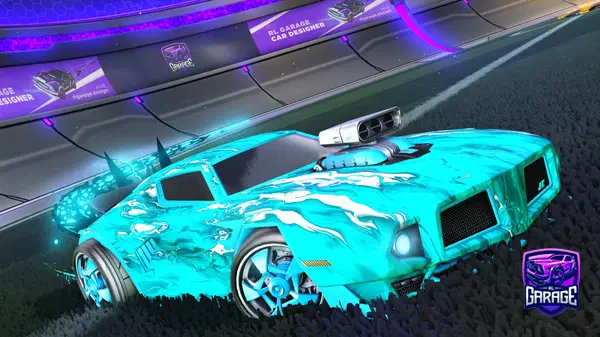 A Rocket League car design from Ilikesoccerwithcars