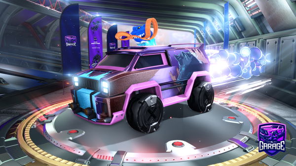 A Rocket League car design from Noahtorres