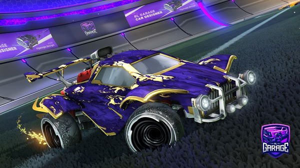 A Rocket League car design from tannards