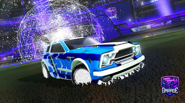 A Rocket League car design from Busy_snowball9