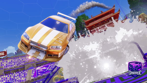 A Rocket League car design from P0l1gu1n