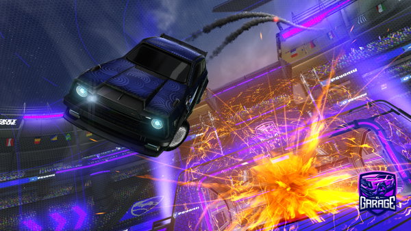 A Rocket League car design from XoTaka