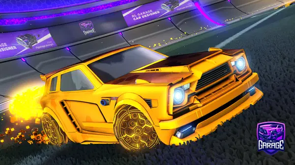 A Rocket League car design from Duckknight28