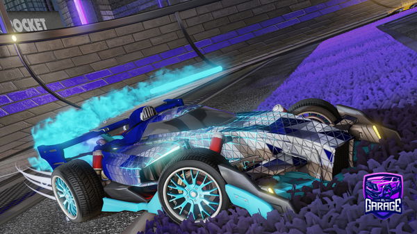 A Rocket League car design from vrah92