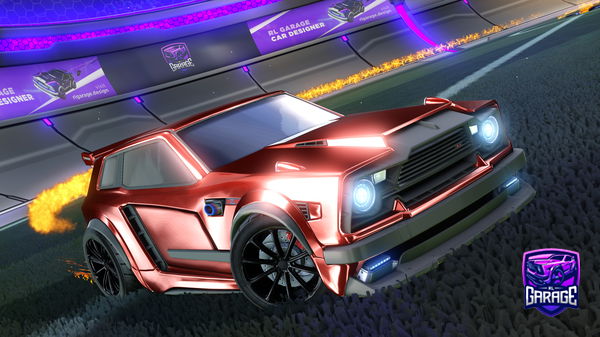 A Rocket League car design from Mabomabo808