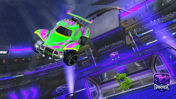 A Rocket League car design from Uchiha_shadow000