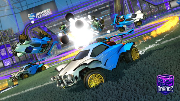 A Rocket League car design from Pulse-ni-ght