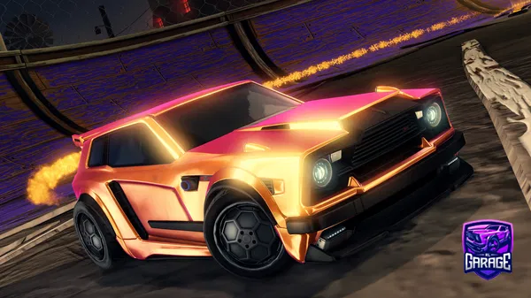 A Rocket League car design from rlperson12354