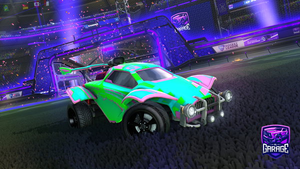 A Rocket League car design from Slippsss