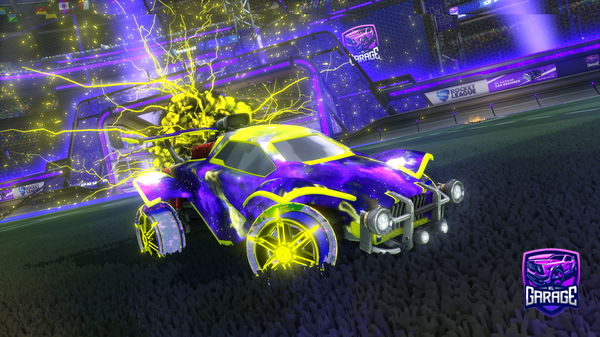 A Rocket League car design from faithtitian