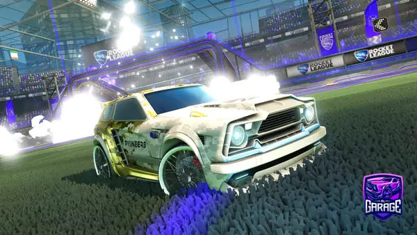A Rocket League car design from Lionex_