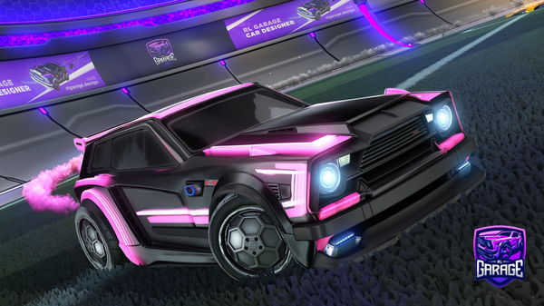 A Rocket League car design from Danielkahrm