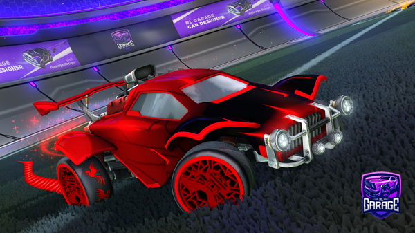 A Rocket League car design from coolj71111