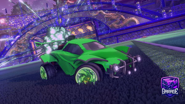 A Rocket League car design from Teslacoil