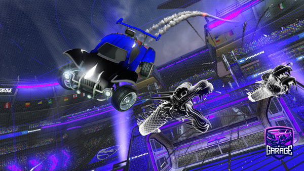 A Rocket League car design from zilkzs