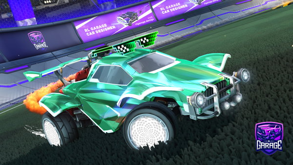 A Rocket League car design from Dexinot