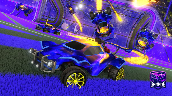 A Rocket League car design from xSpxticzz