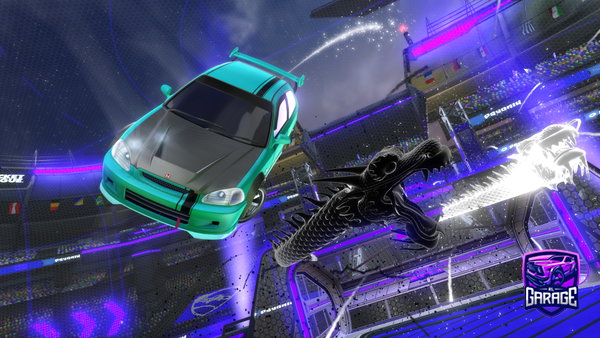 A Rocket League car design from TkashBeats