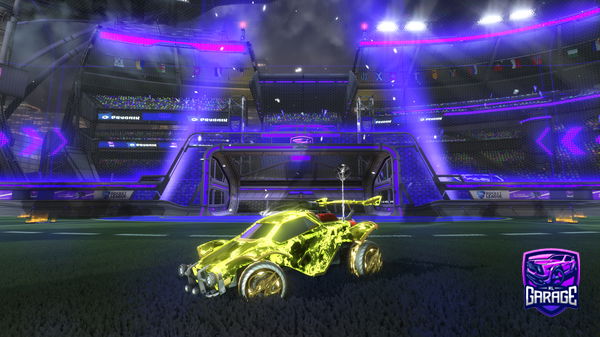 A Rocket League car design from Japebbli