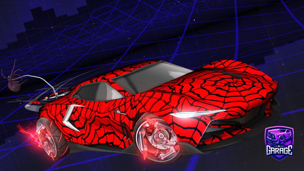 A Rocket League car design from Cambro30