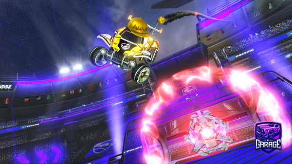 A Rocket League car design from YTBALLER3683