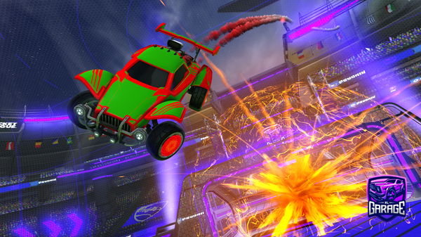 A Rocket League car design from G00G