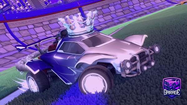 A Rocket League car design from IsakTheNerd