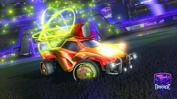 A Rocket League car design from brettmarsbar