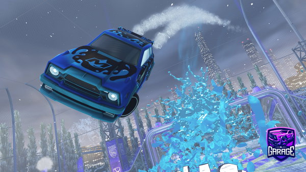 A Rocket League car design from Hogocaust