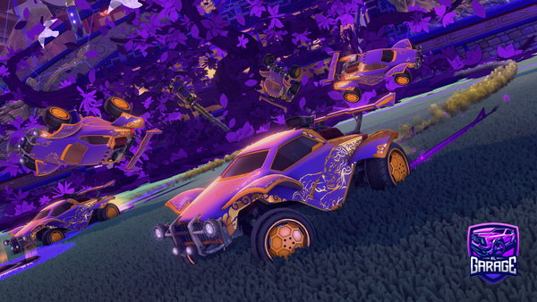 A Rocket League car design from Kibay