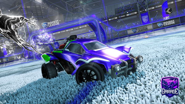 A Rocket League car design from Slashyboi