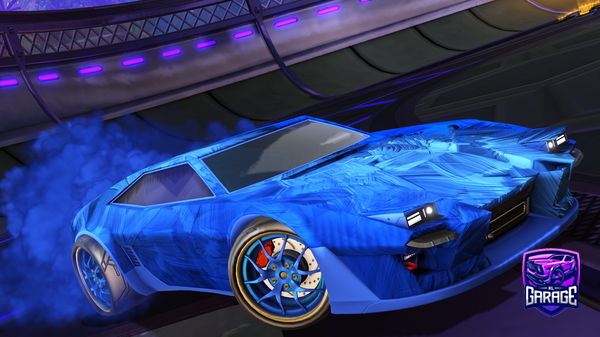 A Rocket League car design from NoodlesRop