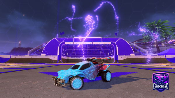 A Rocket League car design from PWRHeattrow