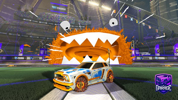 A Rocket League car design from rinkywinky