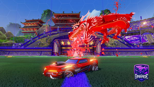 A Rocket League car design from JP-yt