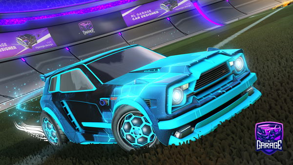 A Rocket League car design from RWJ