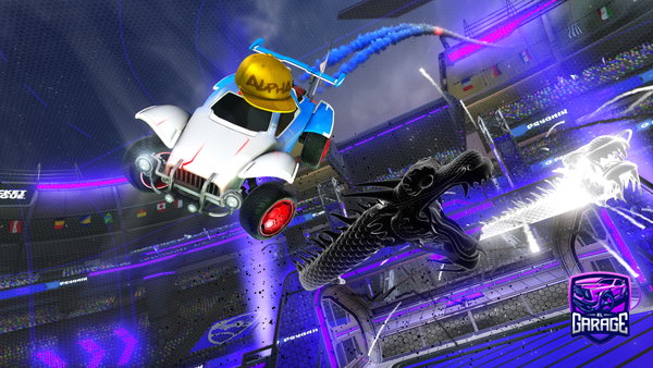 A Rocket League car design from damo191619