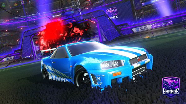 A Rocket League car design from PhoenixMcbl