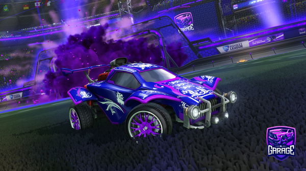 A Rocket League car design from DiegutchoRL