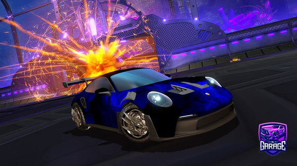 A Rocket League car design from Fgsamuraixl682