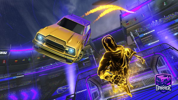 A Rocket League car design from Pear_RL