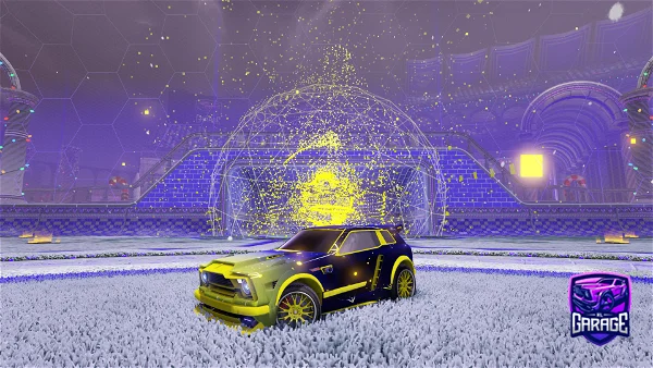 A Rocket League car design from ChristmasGuy