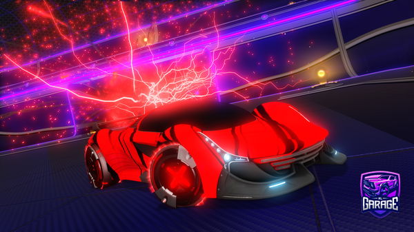 A Rocket League car design from Llorenzogr