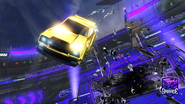 A Rocket League car design from cr4shedd